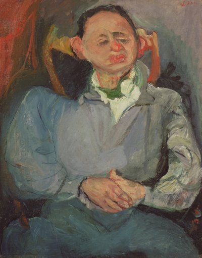 Portrait of Oscar Miestchaninoff by Chaim Soutine